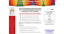 Desktop Screenshot of career-change-mentor.com